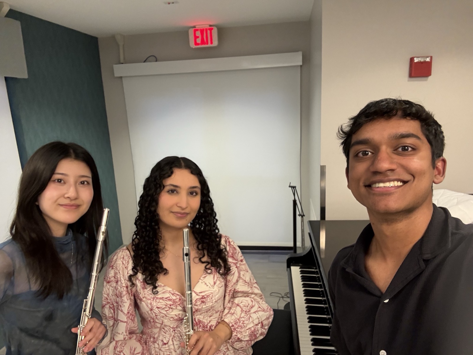 Soli student musicians gathered together