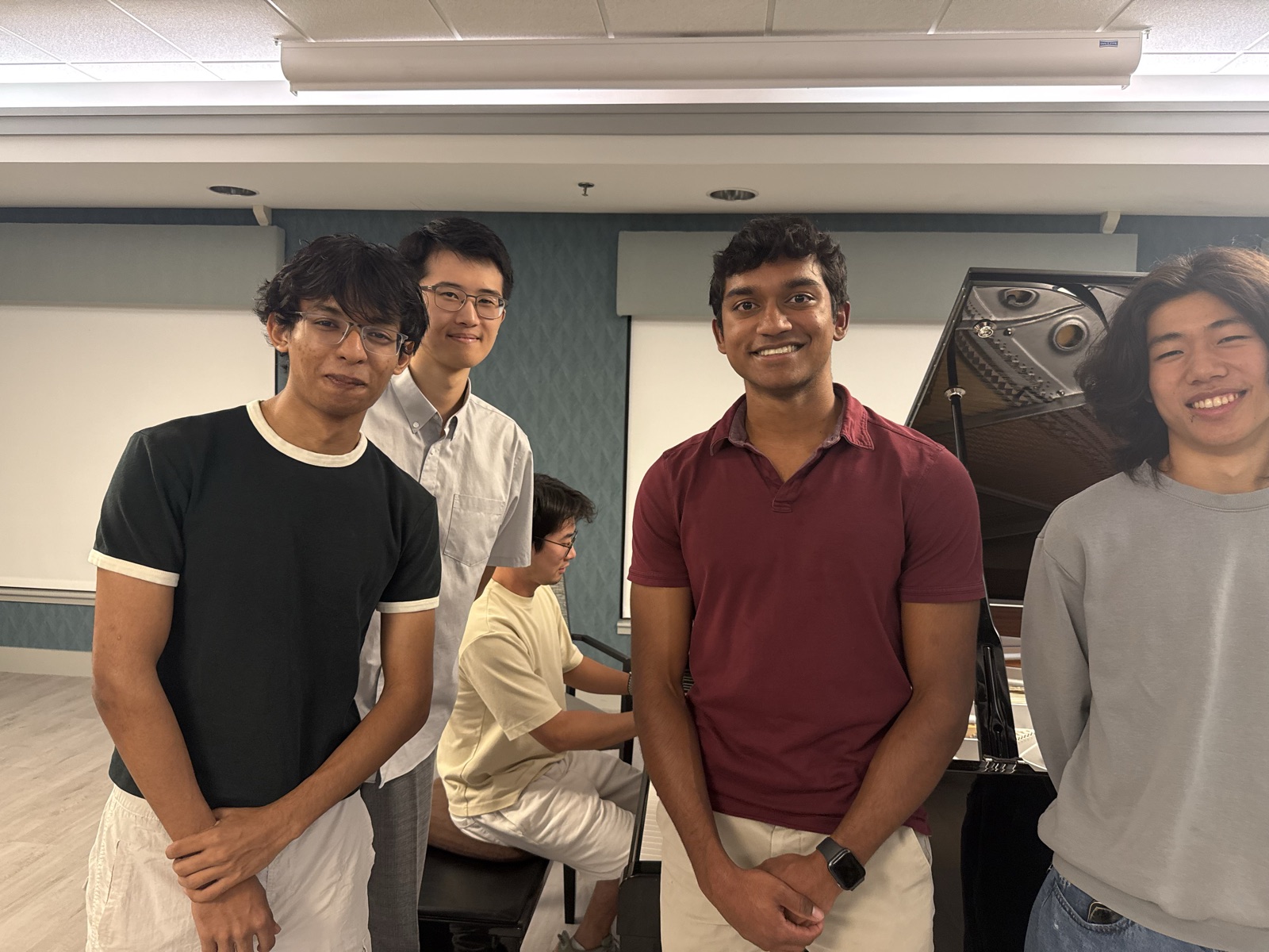 Soli student musicians mentoring younger players